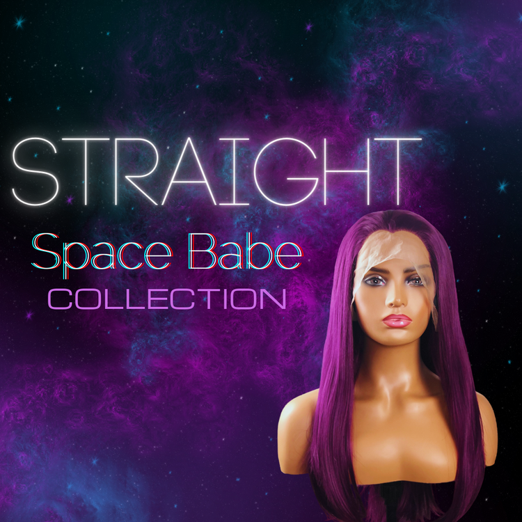 Straight Wigs - Synthetic Lace Front Wigs, Heat Friendly