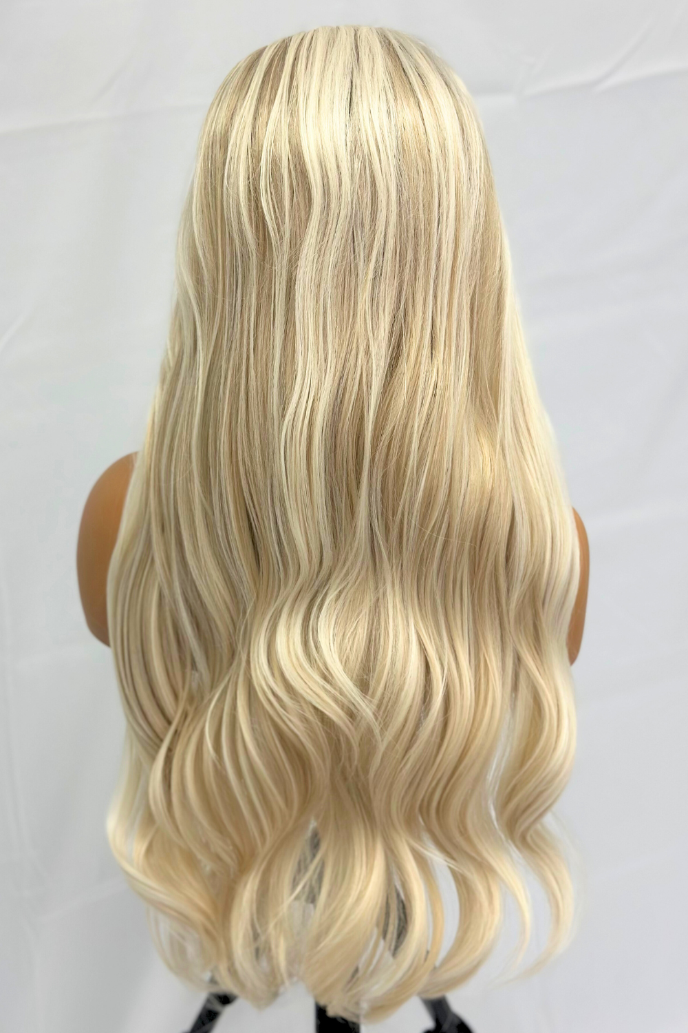 "Moonlit Mermaid" | Synthetic Lace Front Wig | Long Wavy Dark Root to Blonde Ombre Wig