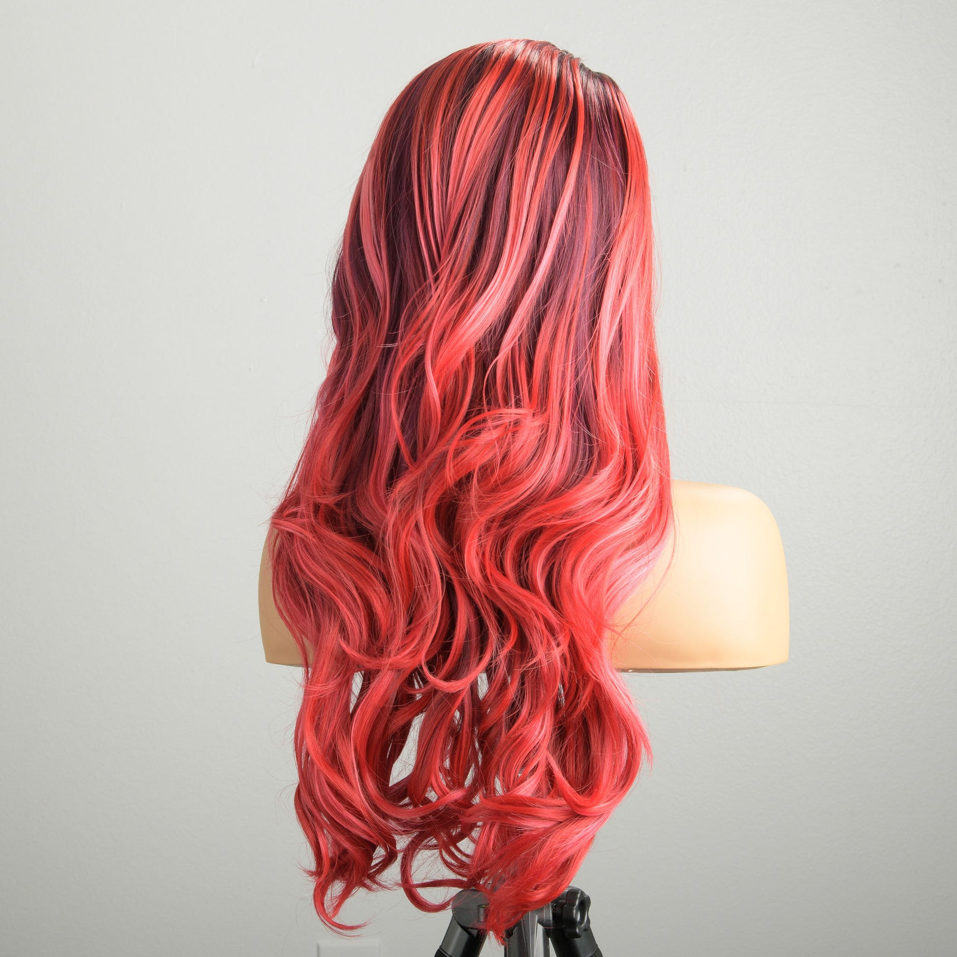 "Mystical Valentine" | Synthetic Lace Front Wig | Long Wavy Red Wig