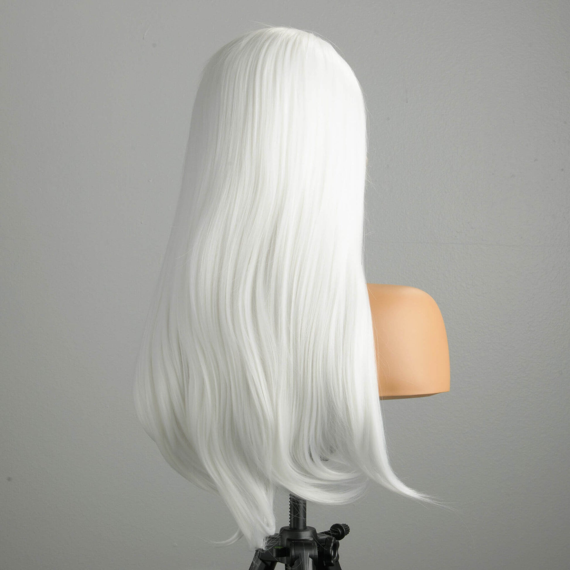 "Moonflower" | Synthetic Lace Front Wig | Long Straight White Wig